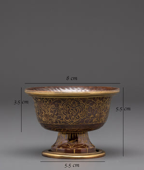 Water Bowl Set For Offering | Scared Home Decor