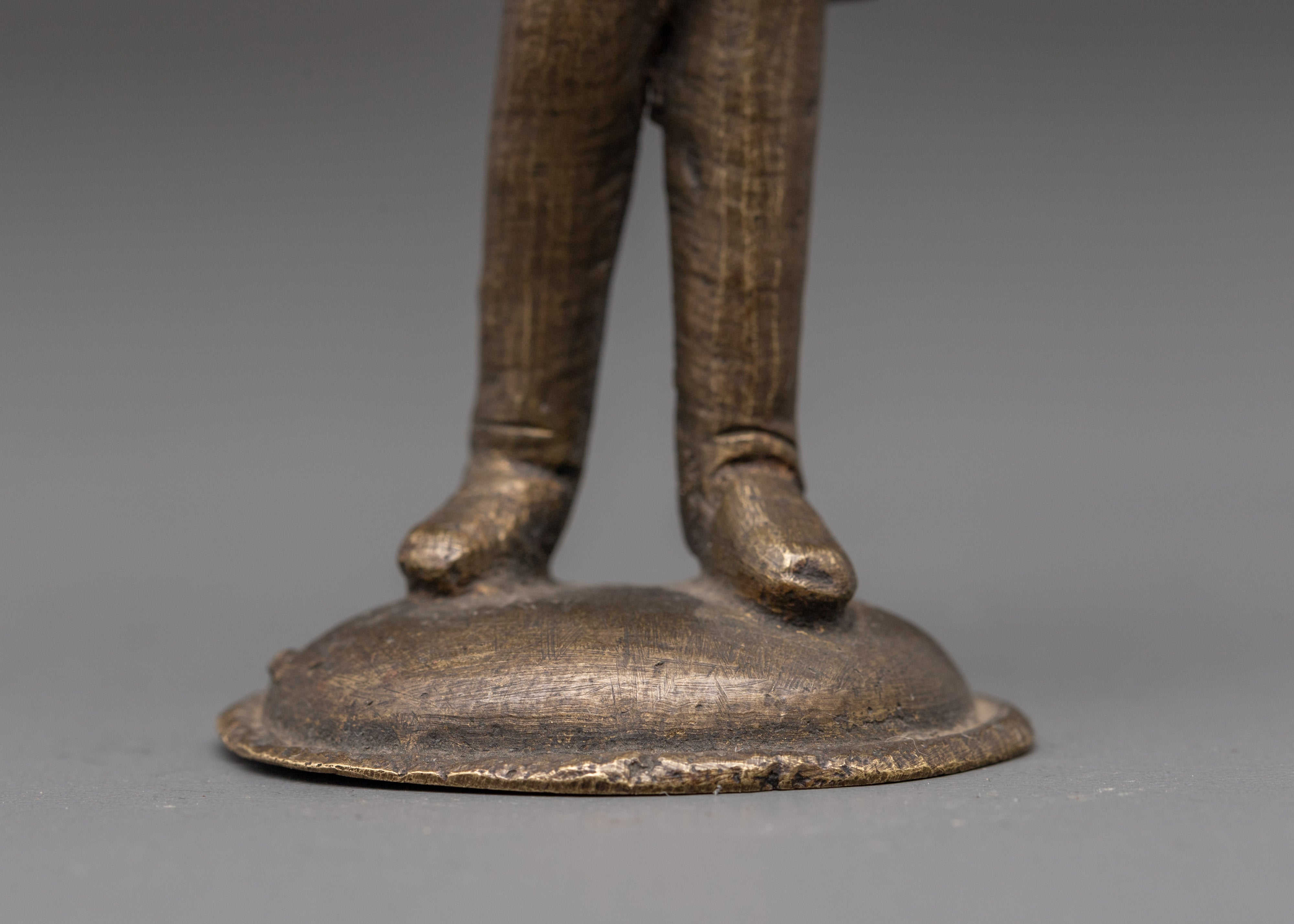 Brass Musical Statue | Nepalese Art