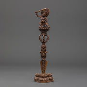 Oxidized Buddhist Phurba | Tibetan Ritual Tool