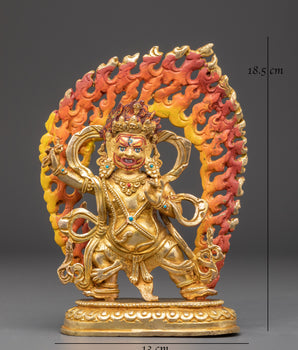 Meditation Deity Vajrapani | Tibetan Tantric Protector