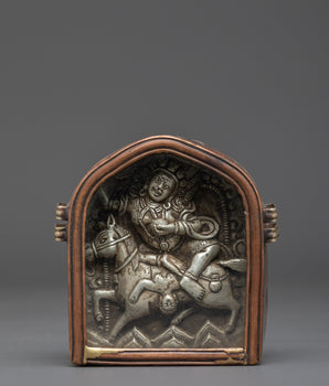 Buddhist protective amulet case
