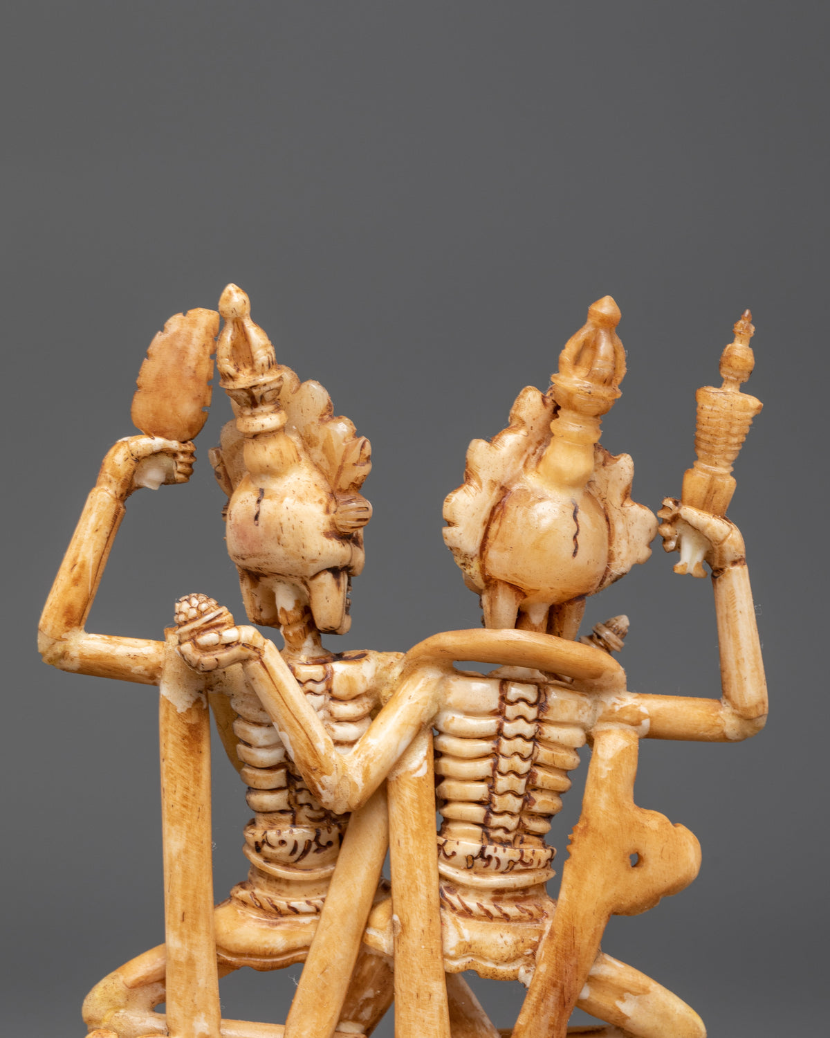 Chitipati Buddhist Protector Deity Bone Craving | A Buddhist Symbol of Protection