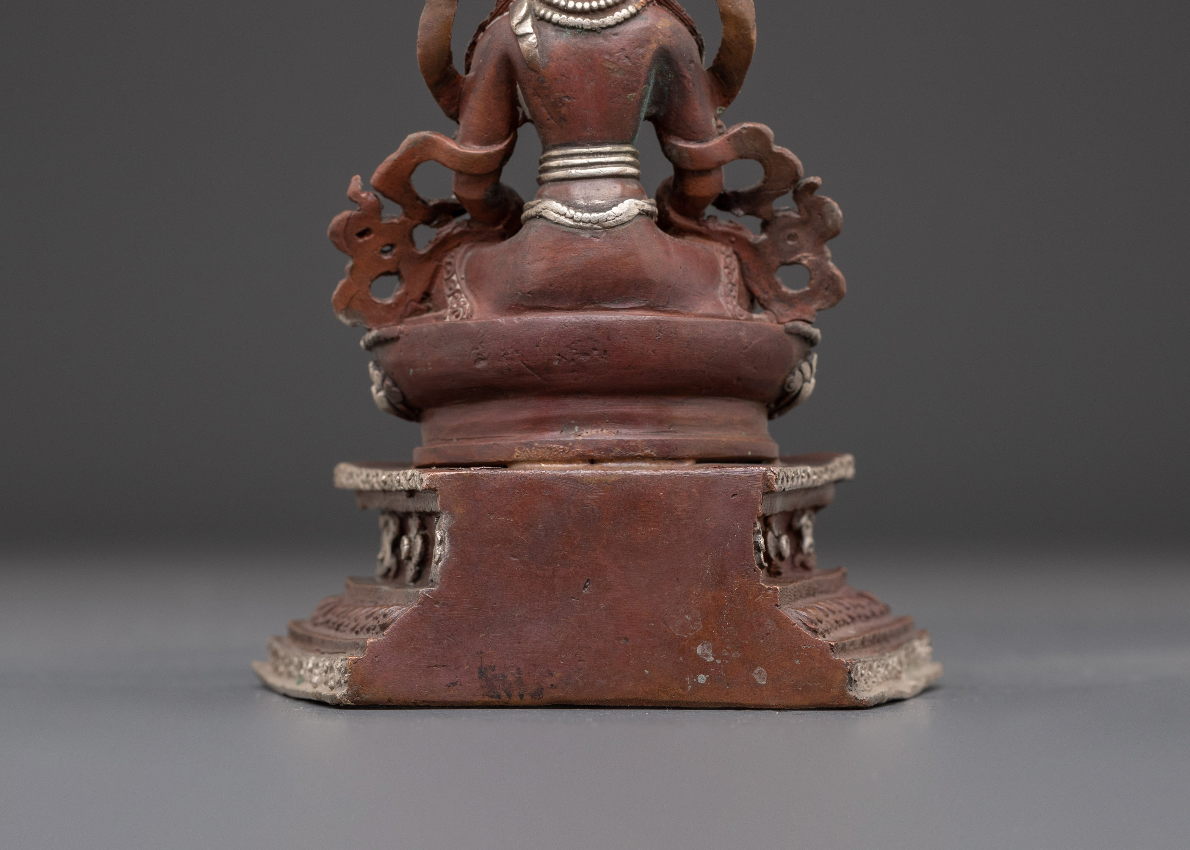 Silver Plated Amitayus Statue | Buddha of Eternal Life