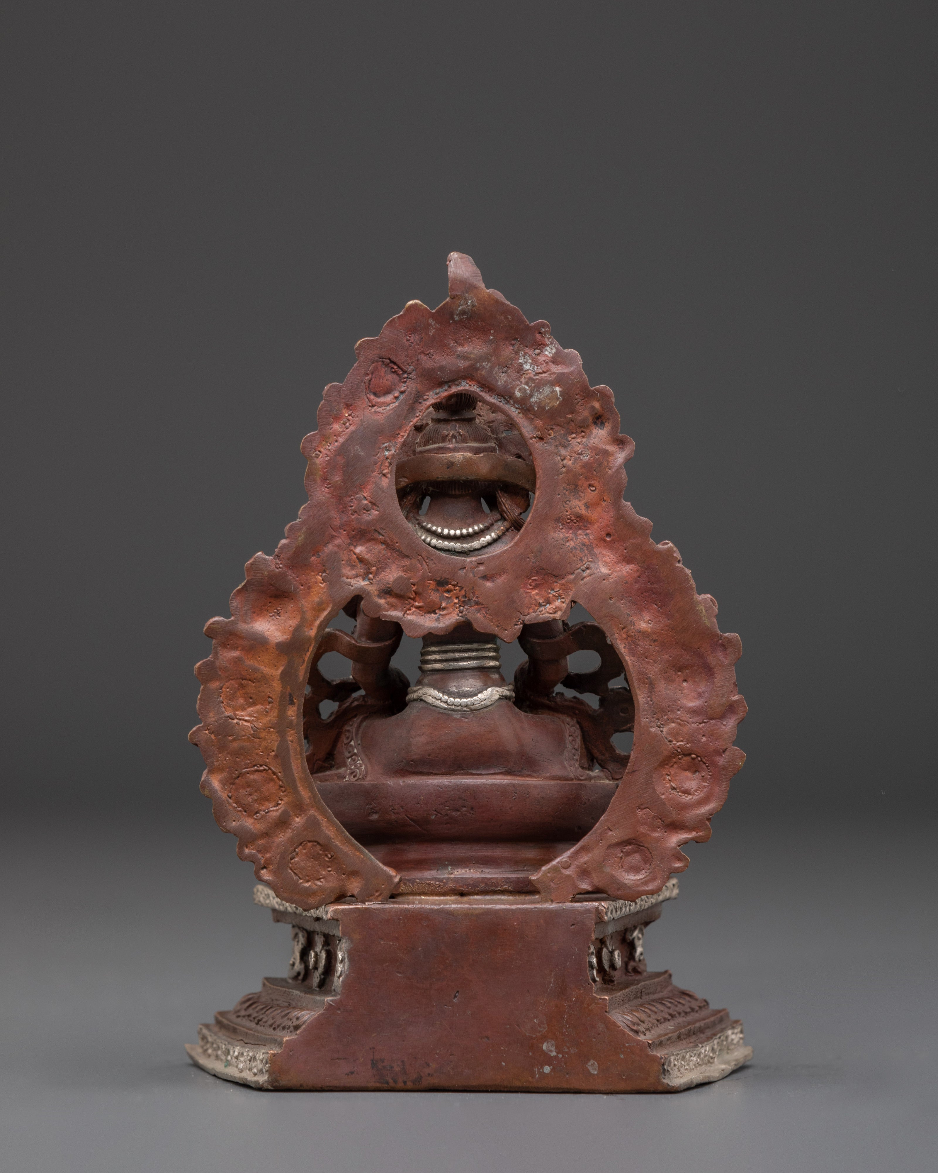 Silver Plated Amitayus Statue | Buddha of Eternal Life
