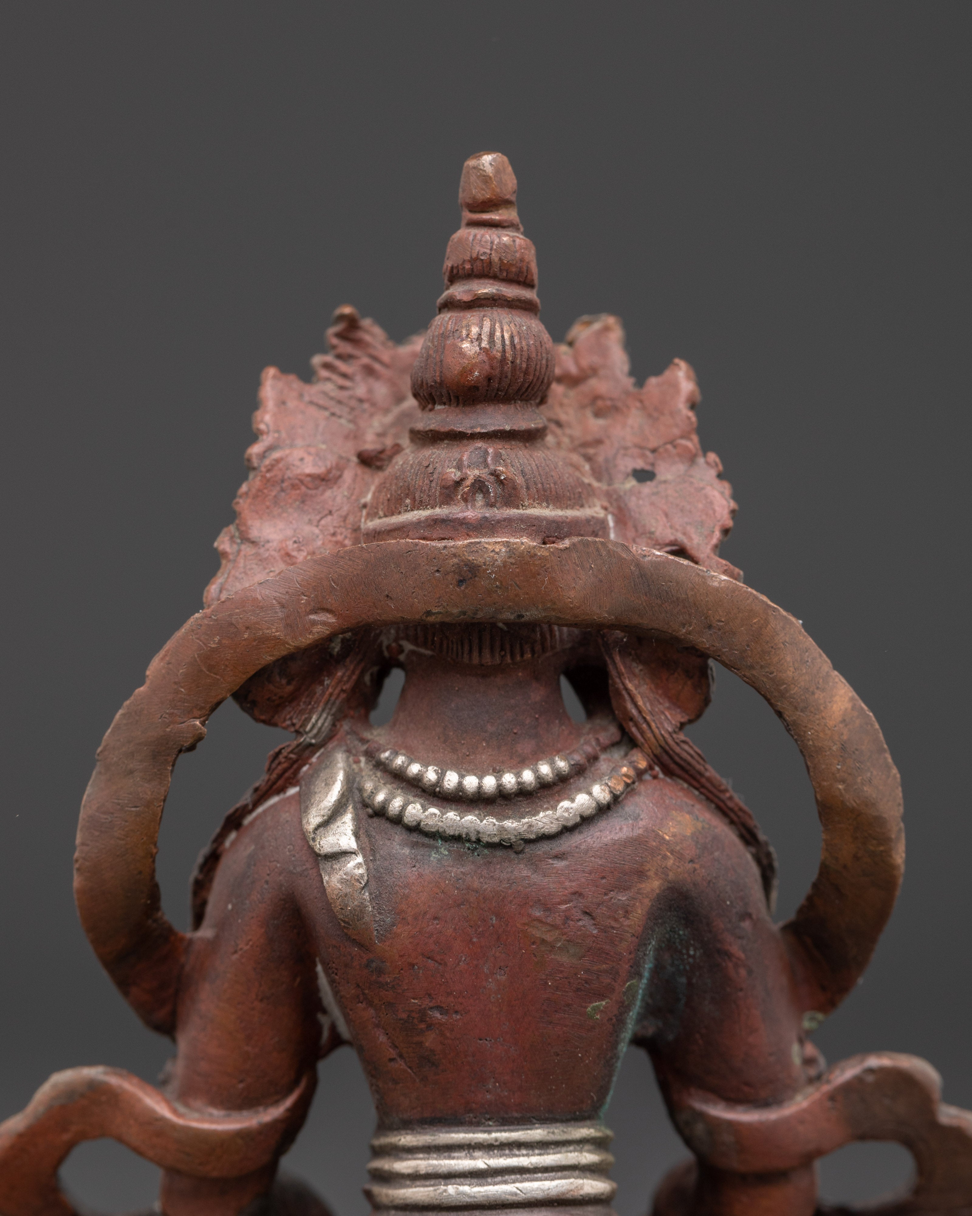 Silver Plated Amitayus Statue | Buddha of Eternal Life