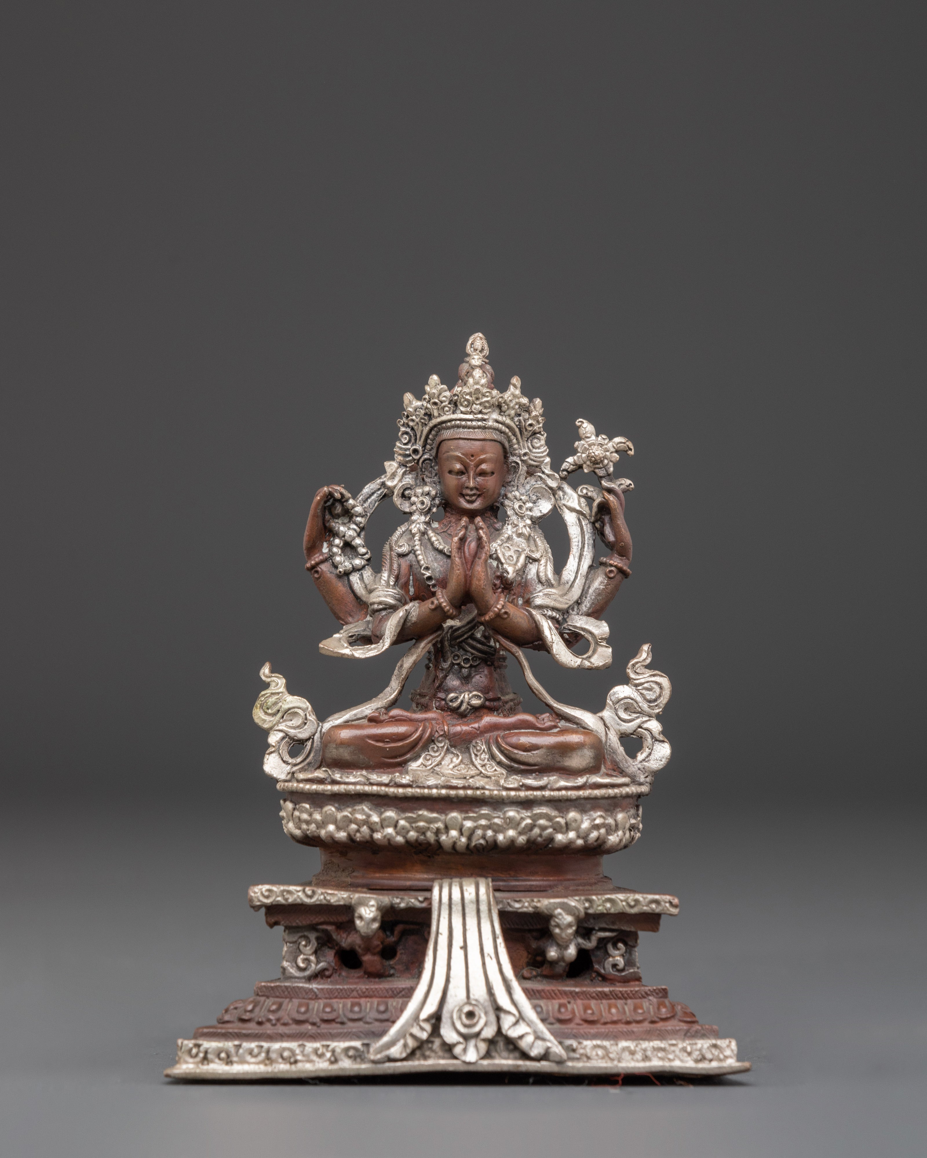 Four Armed Chenrezig Sculpture | Bodhisattva of Compassion
