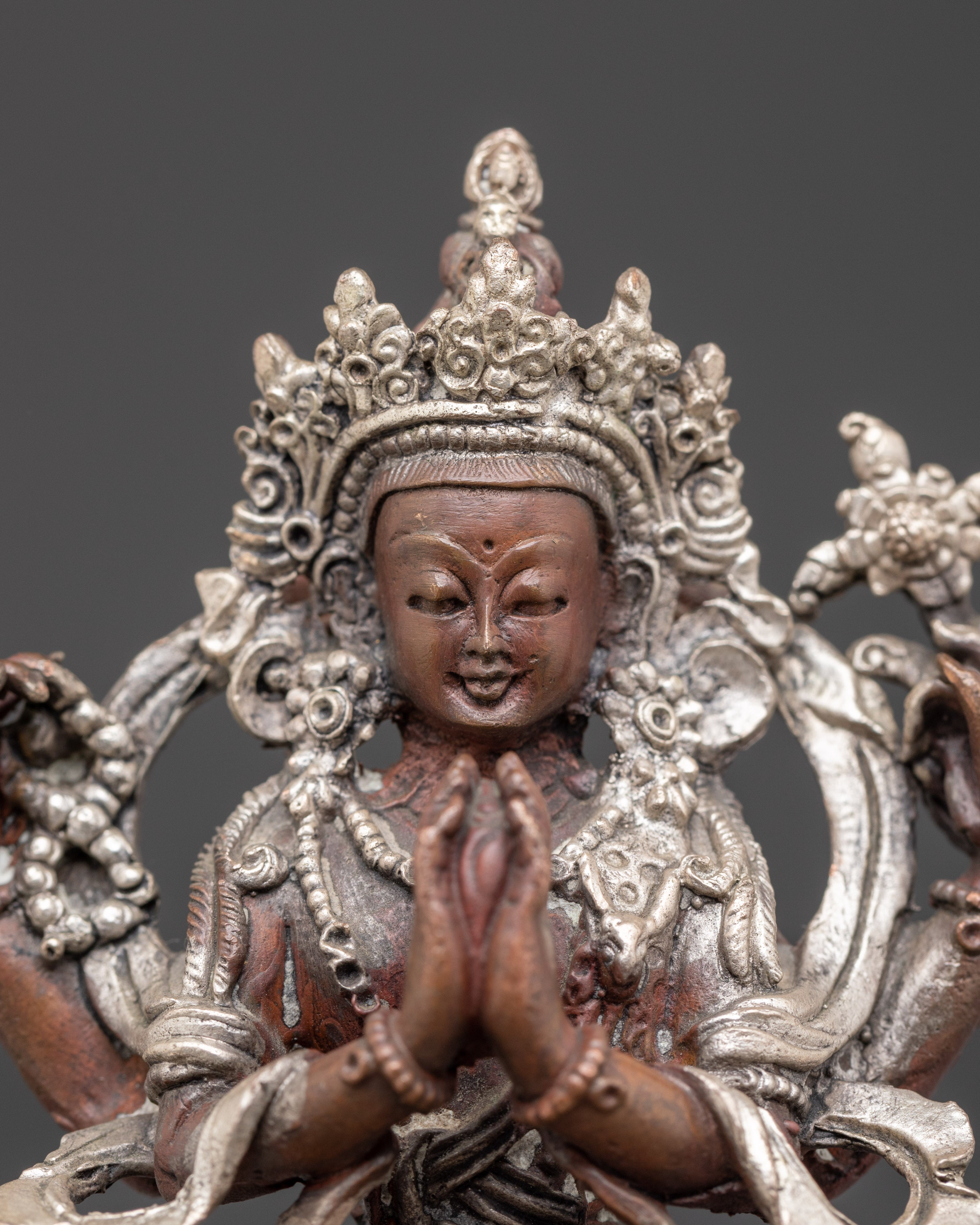 Four Armed Chenrezig Sculpture | Bodhisattva of Compassion