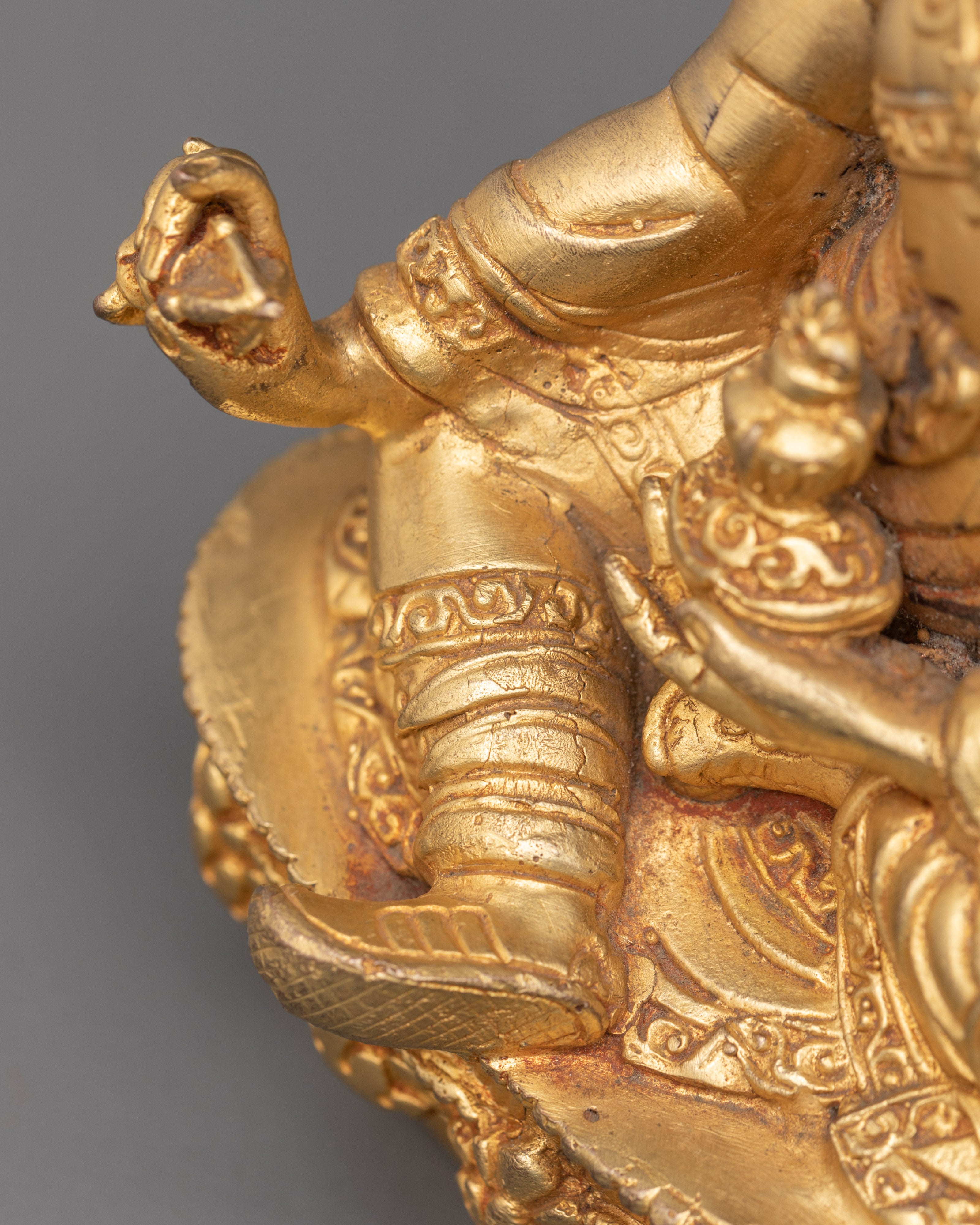 Tibetan Guru Rinpoche Figurine | Symbol of Enlightened Wisdom
