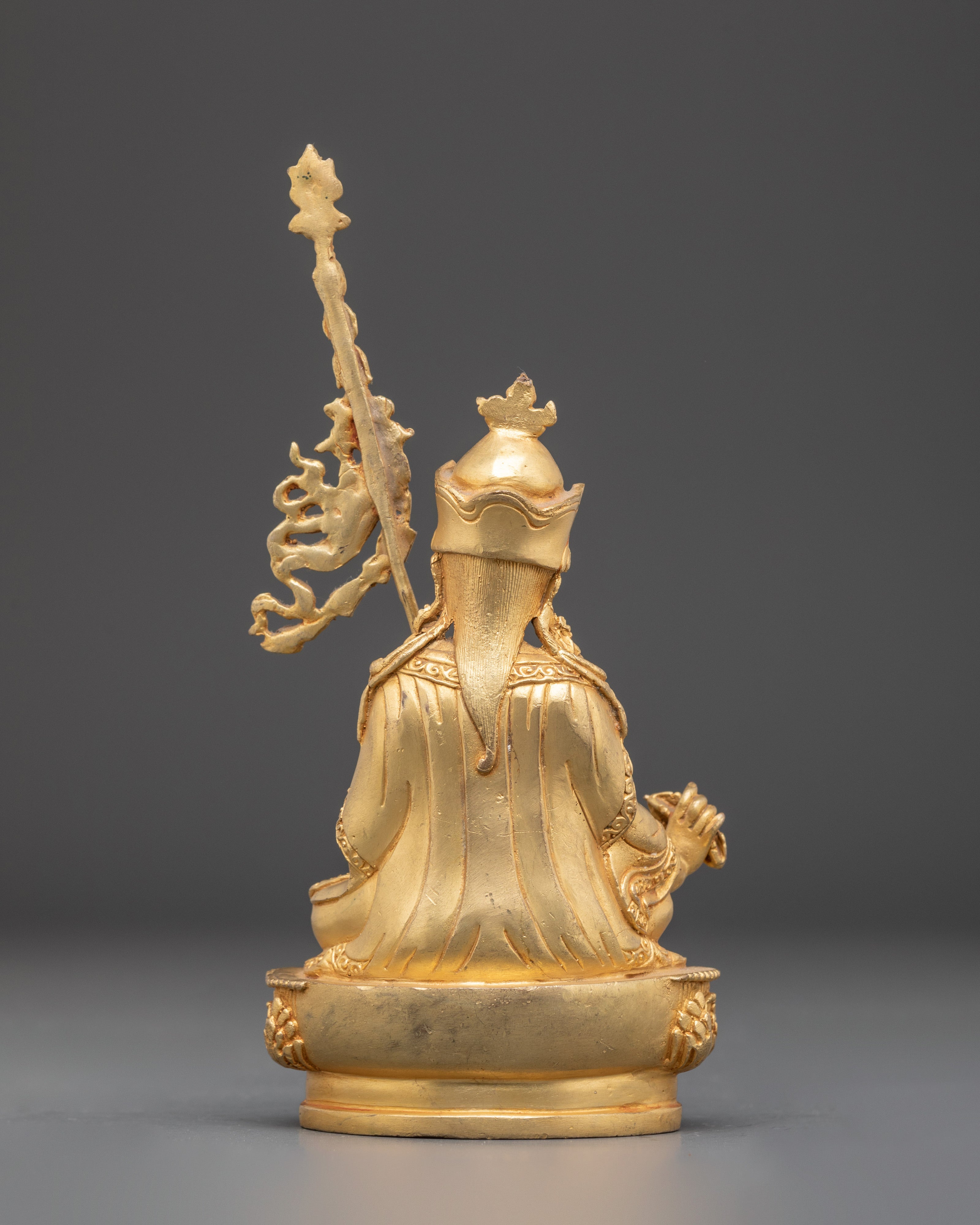 Tibetan Guru Rinpoche Figurine | Symbol of Enlightened Wisdom