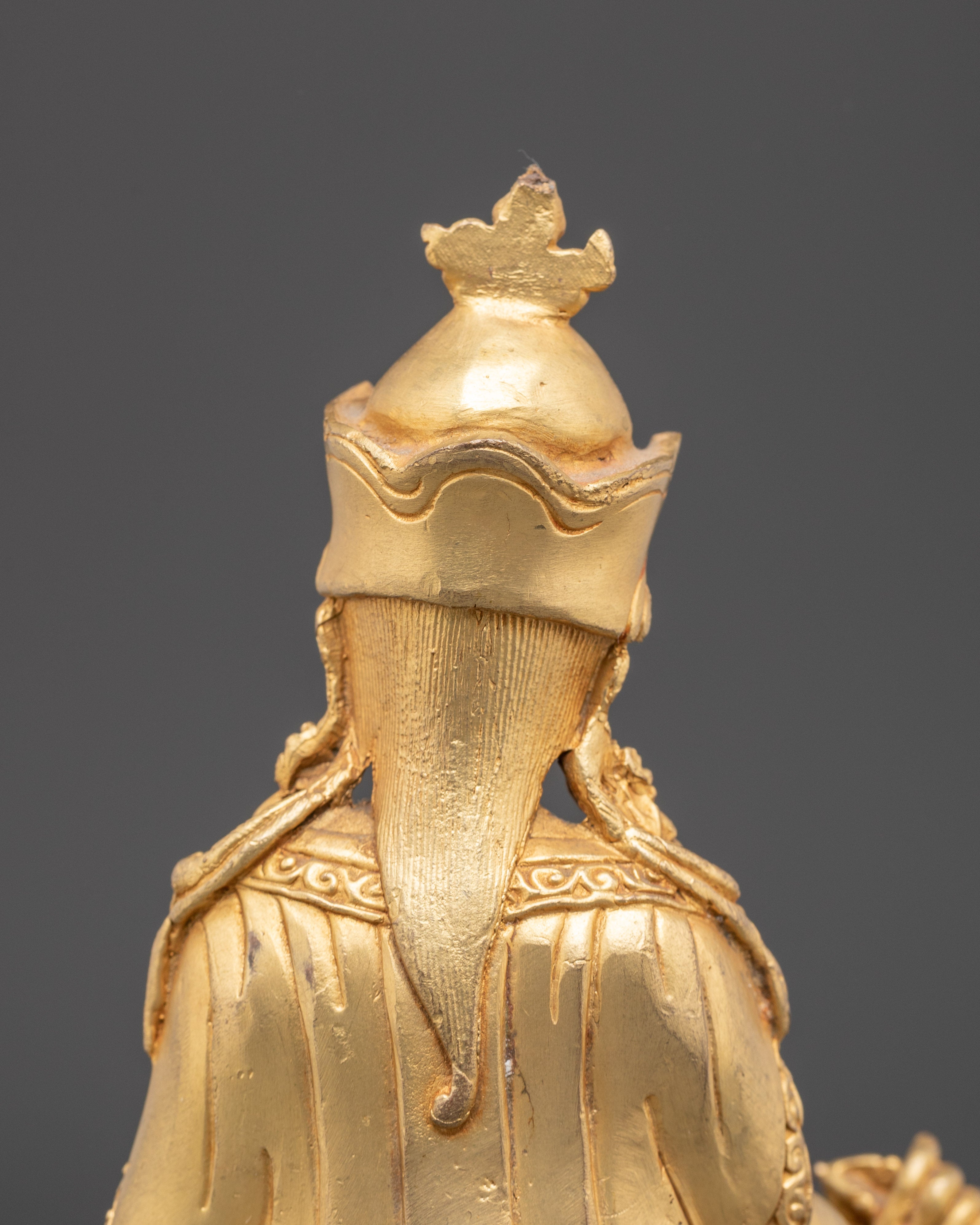 Tibetan Guru Rinpoche Figurine | Symbol of Enlightened Wisdom