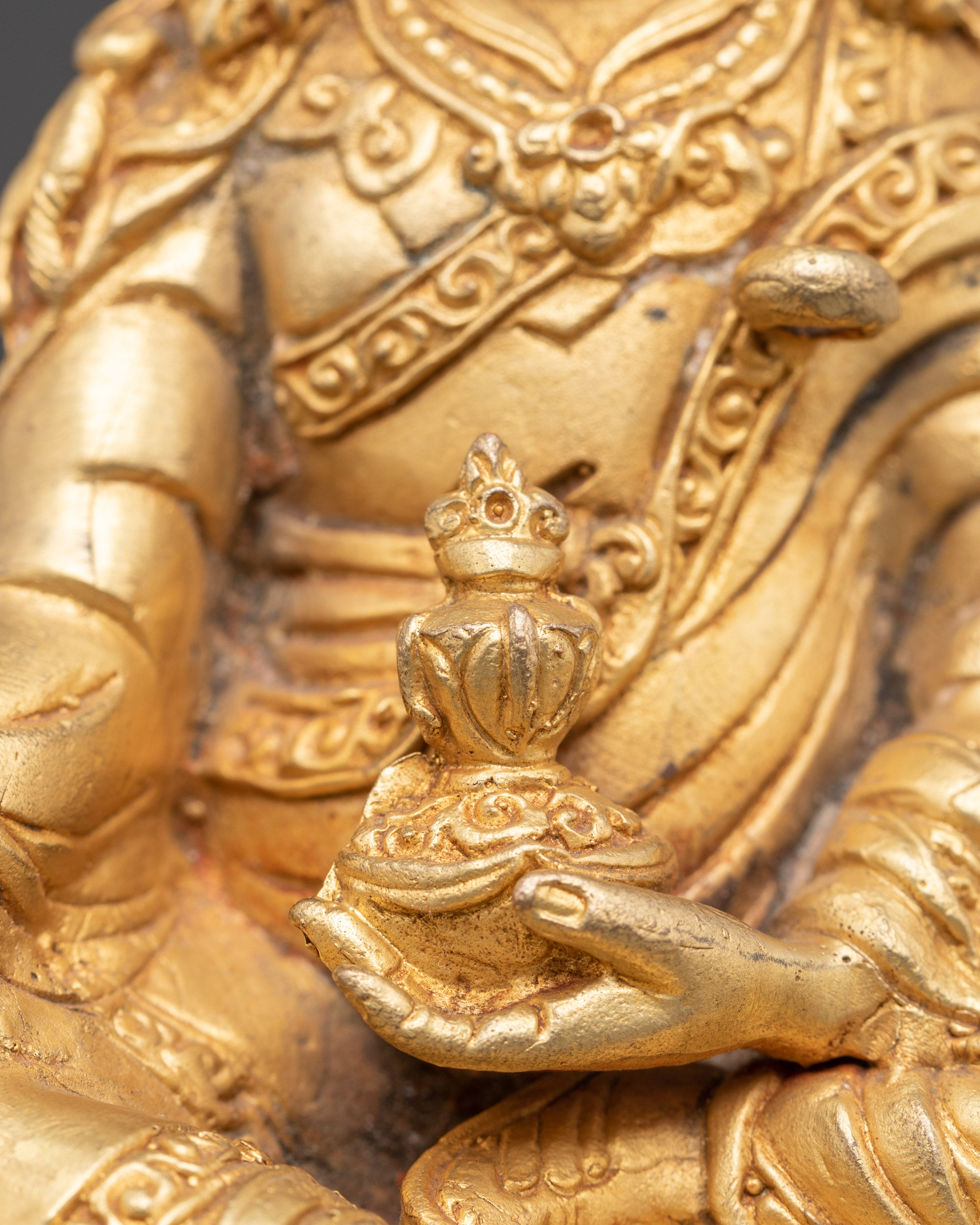 Tibetan Guru Rinpoche Figurine | Symbol of Enlightened Wisdom