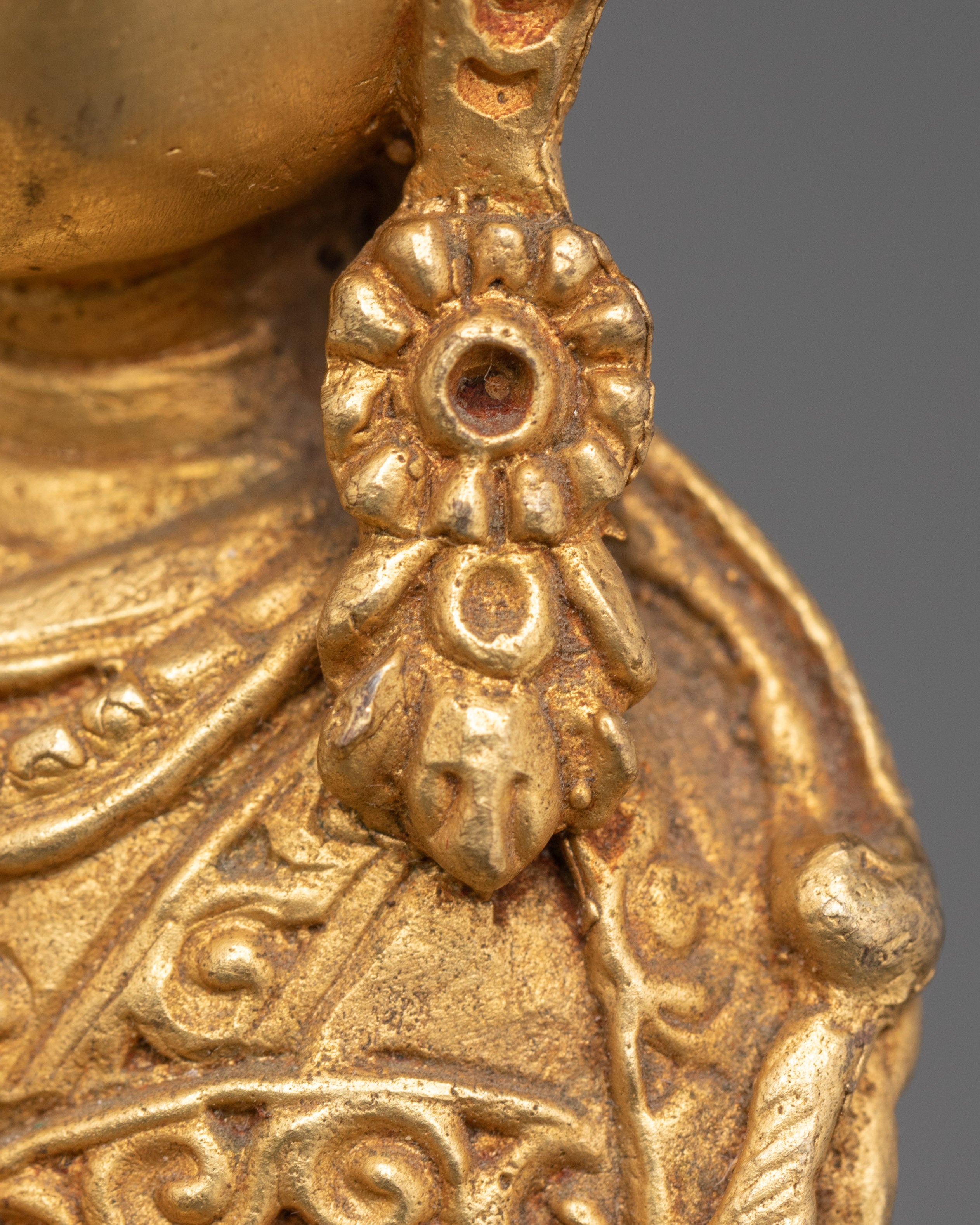 Tibetan Guru Rinpoche Figurine | Symbol of Enlightened Wisdom