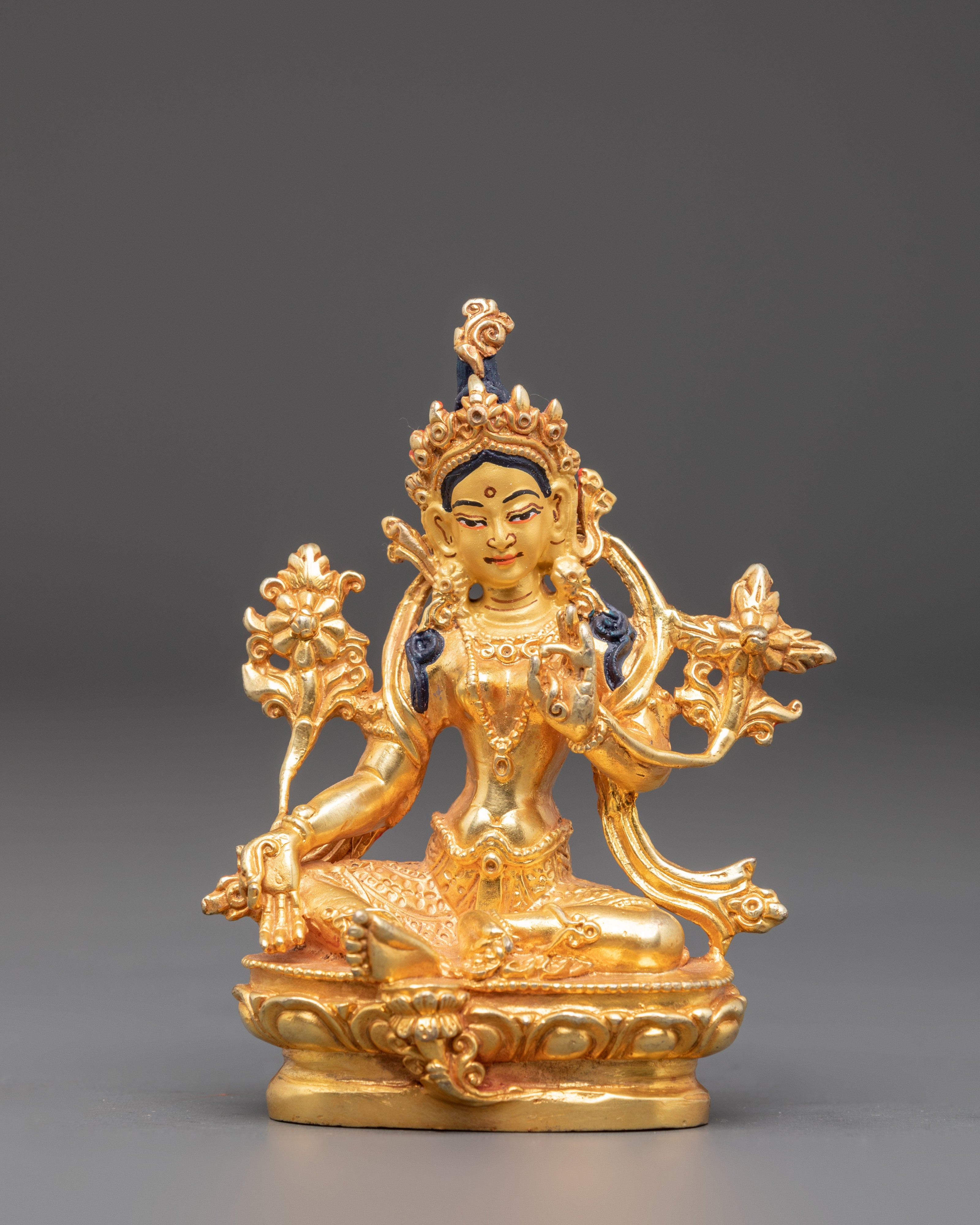 Buddhist Altar Box with Buddha Statue | Altar and Meditation Decor