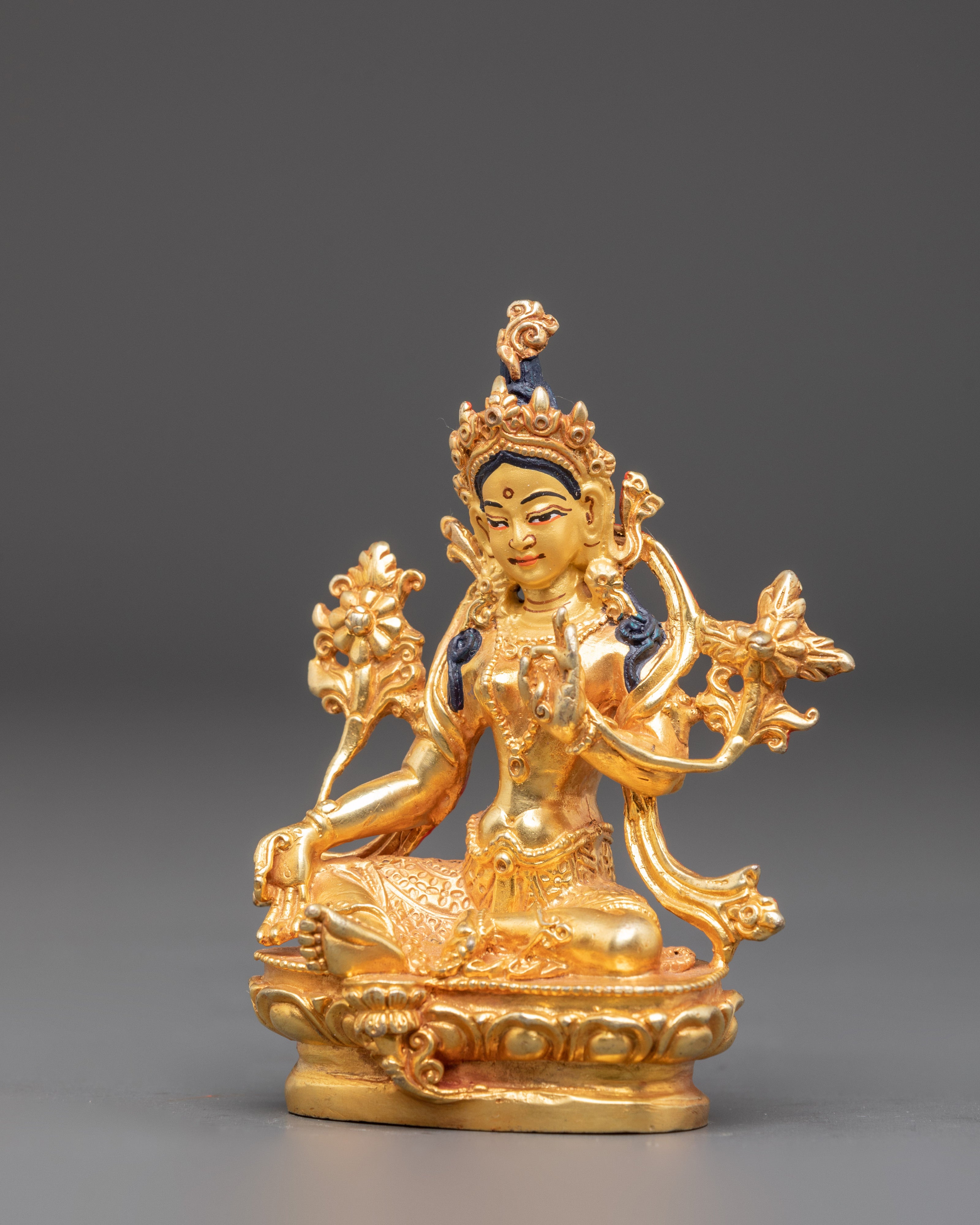 Buddhist Altar Box with Buddha Statue | Altar and Meditation Decor