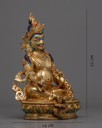 Dzambhala Wealth Deity Statue