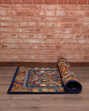 Handcrafted Tibetan Carpet | Traditional Wool Carpet with 200 Knots