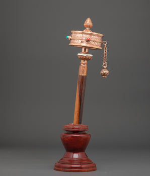 Healing Handheld Prayer Wheel 