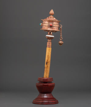 Tibetan Traditional Prayer Wheel
