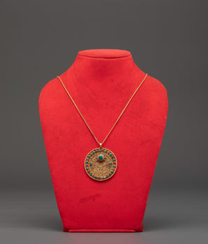 Unique handcrafted gemstone locket