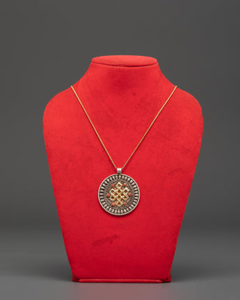Handmade Endless Knot Pendant