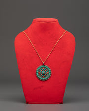 Tibetan Buddhist Pendant | Spiritual Jewelry
