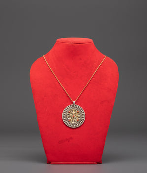 Bishwo Vajra Locket | Handcrafted Tibetan Buddhist Jewelry