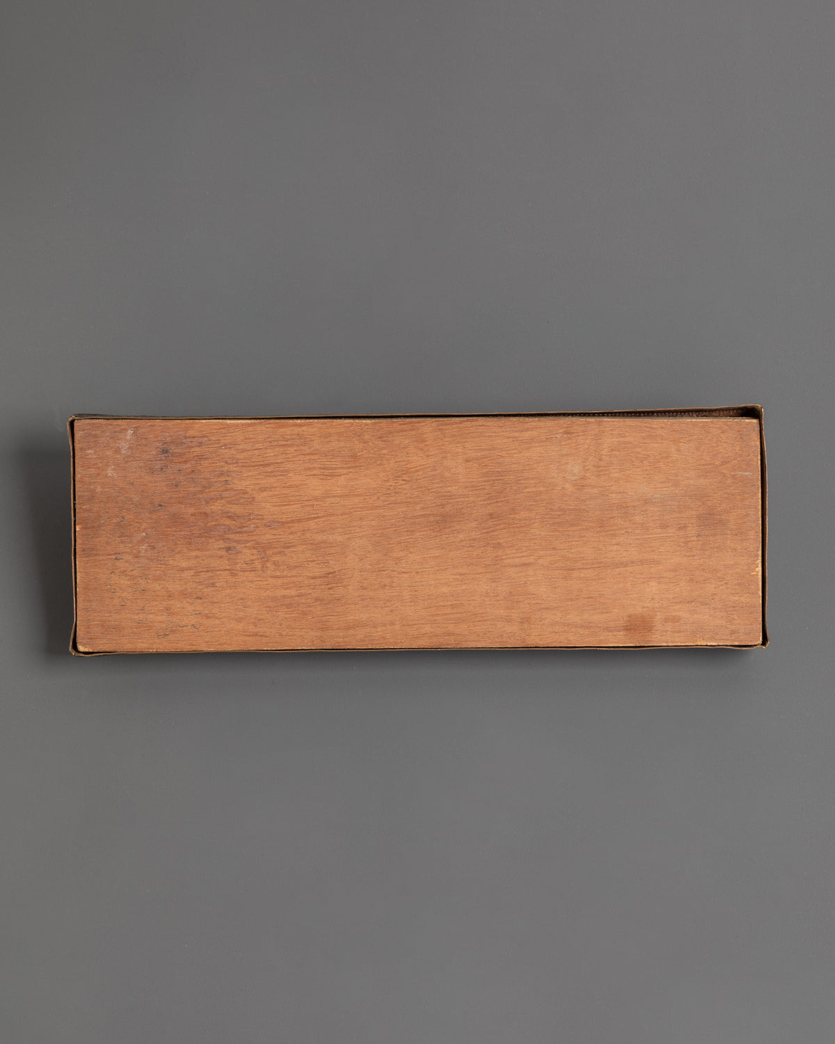 Handcrafted Tibetan Scripture Book Cover | Copper and Wood Buddhist Manuscript Protection