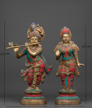 Statue of Radha and Krishna | Symbol of Divine Love