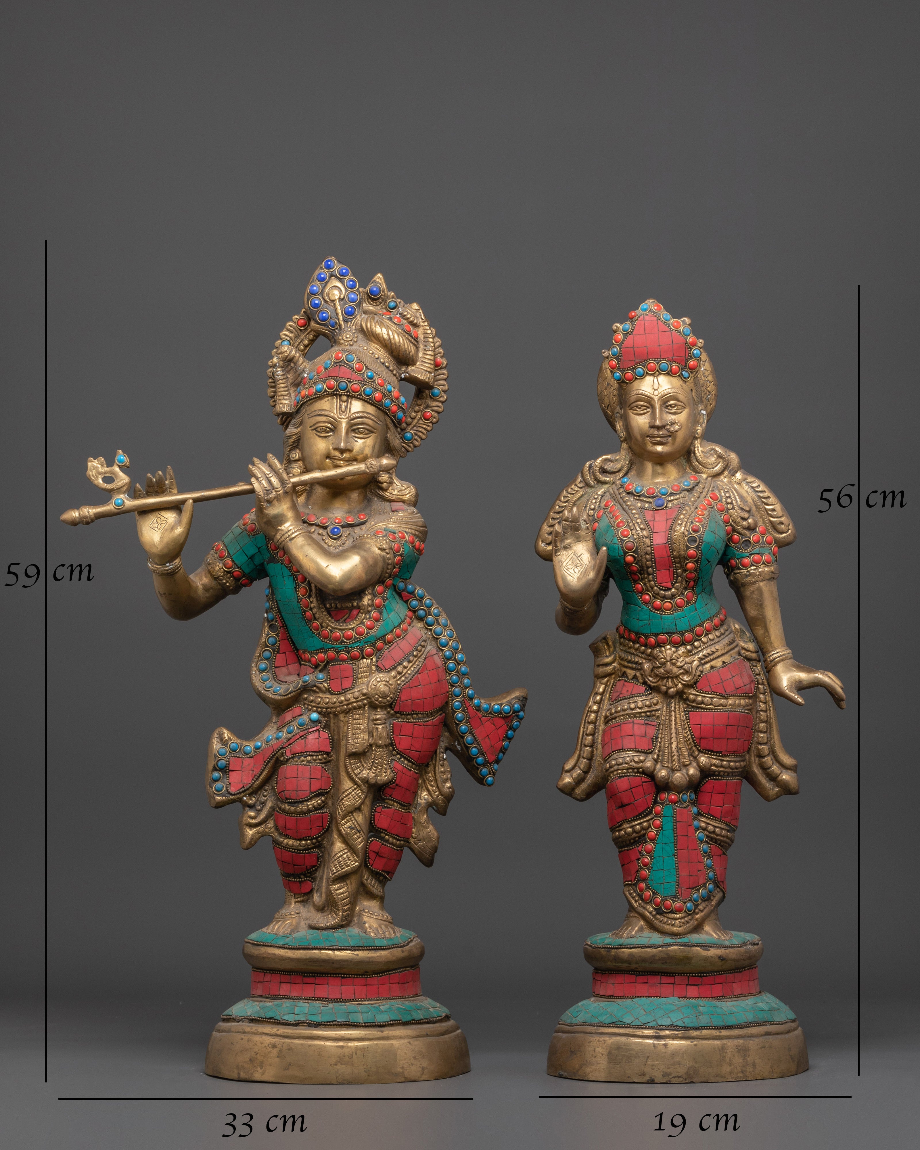 Statue of Radha and Krishna | Symbol of Divine Love