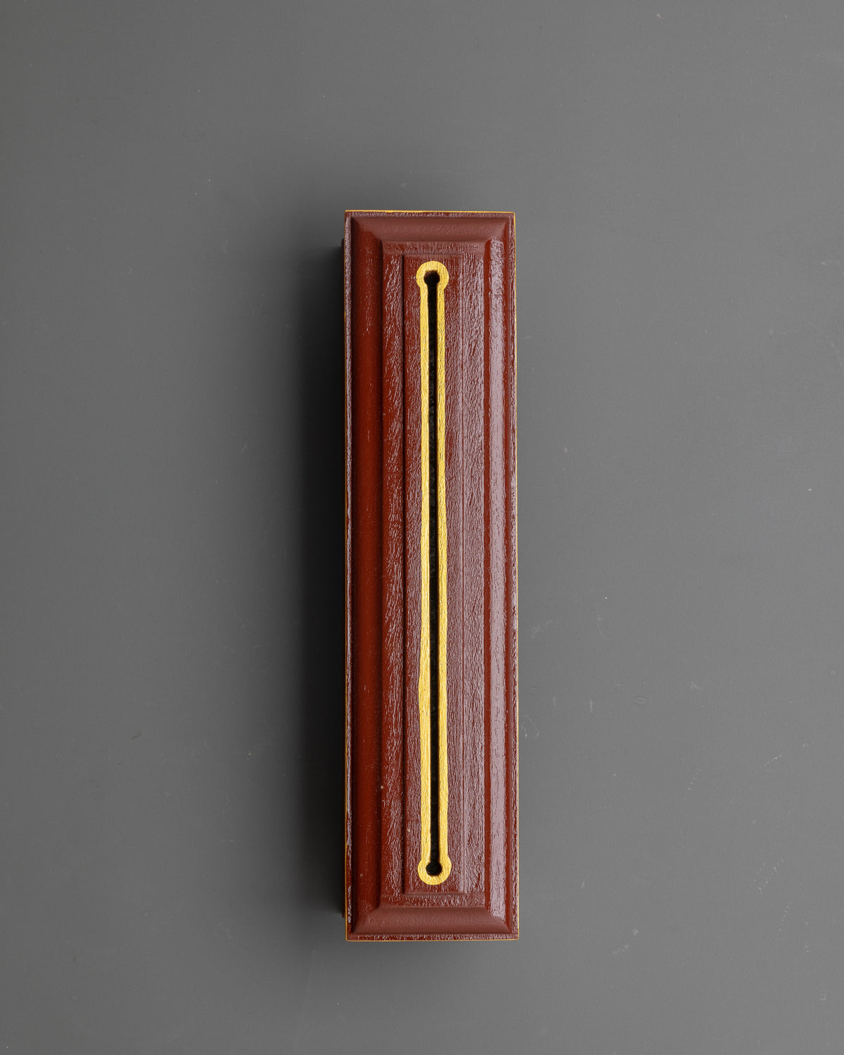 Traditional Wooden Incense Burner with 8 Auspicious Symbols