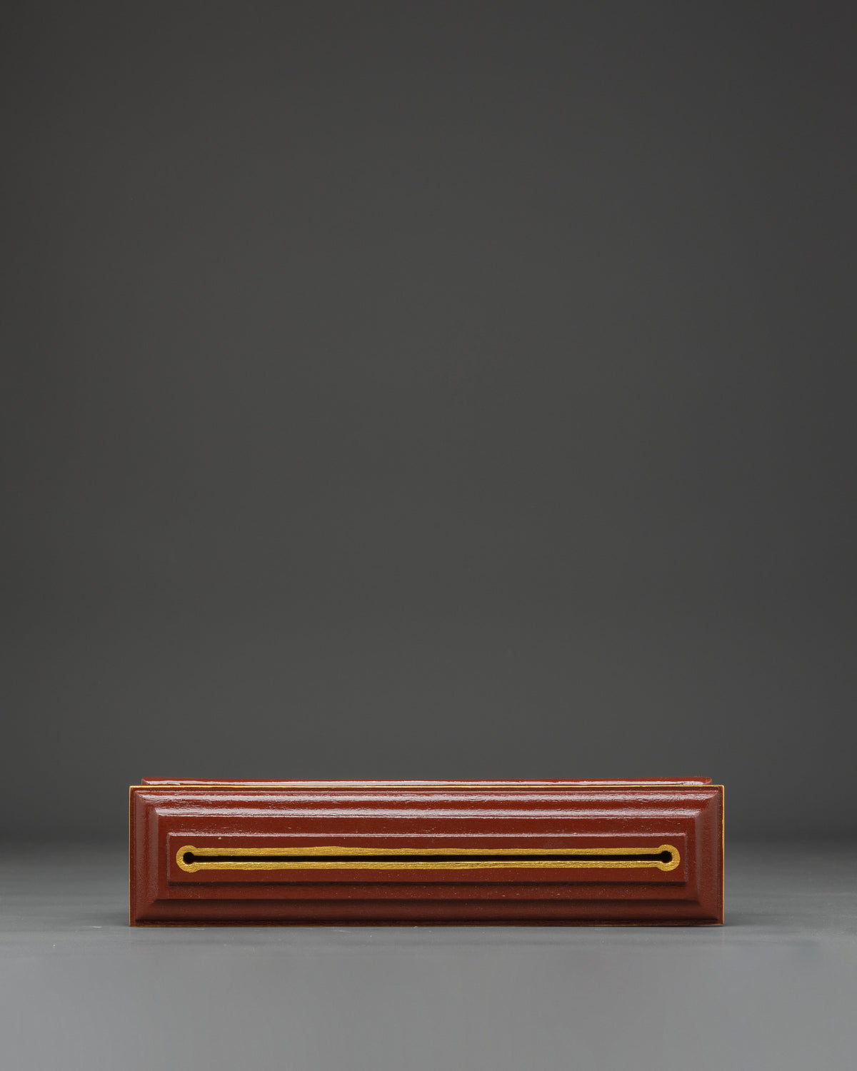 Traditional Wooden Incense Burner with 8 Auspicious Symbols