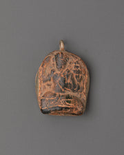 Tibetan Manjushri Locket | Spiritual Pendant for Mindfulness and Energy
