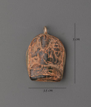 Tibetan Manjushri Locket | Spiritual Pendant for Mindfulness and Energy