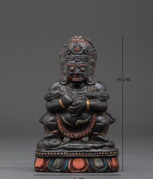 Wrathful Sakya Mahakala Sculpture | Protector Deity