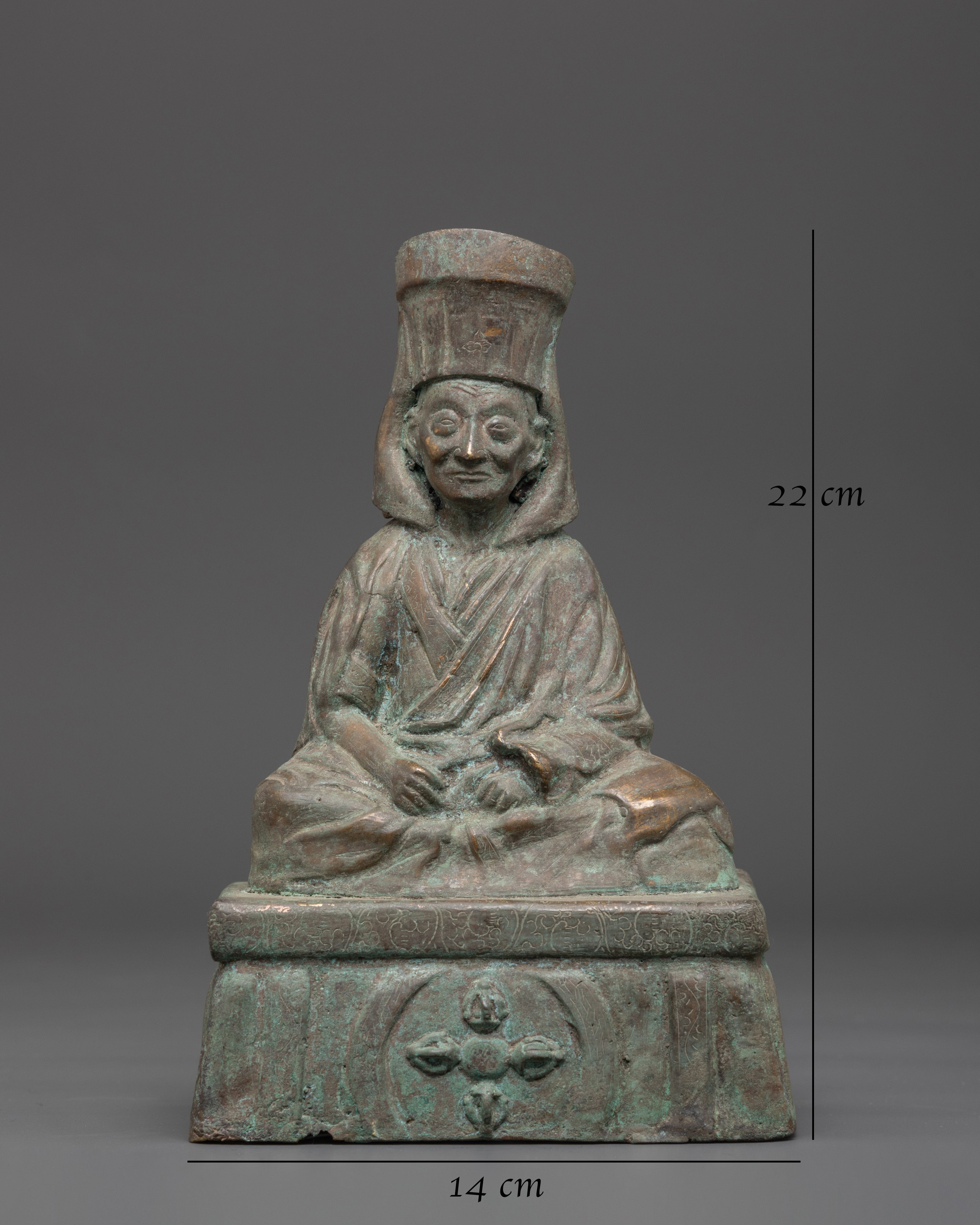 Gampopa Tibetain Statue | The Physician Yogi of Tibetan Buddhism