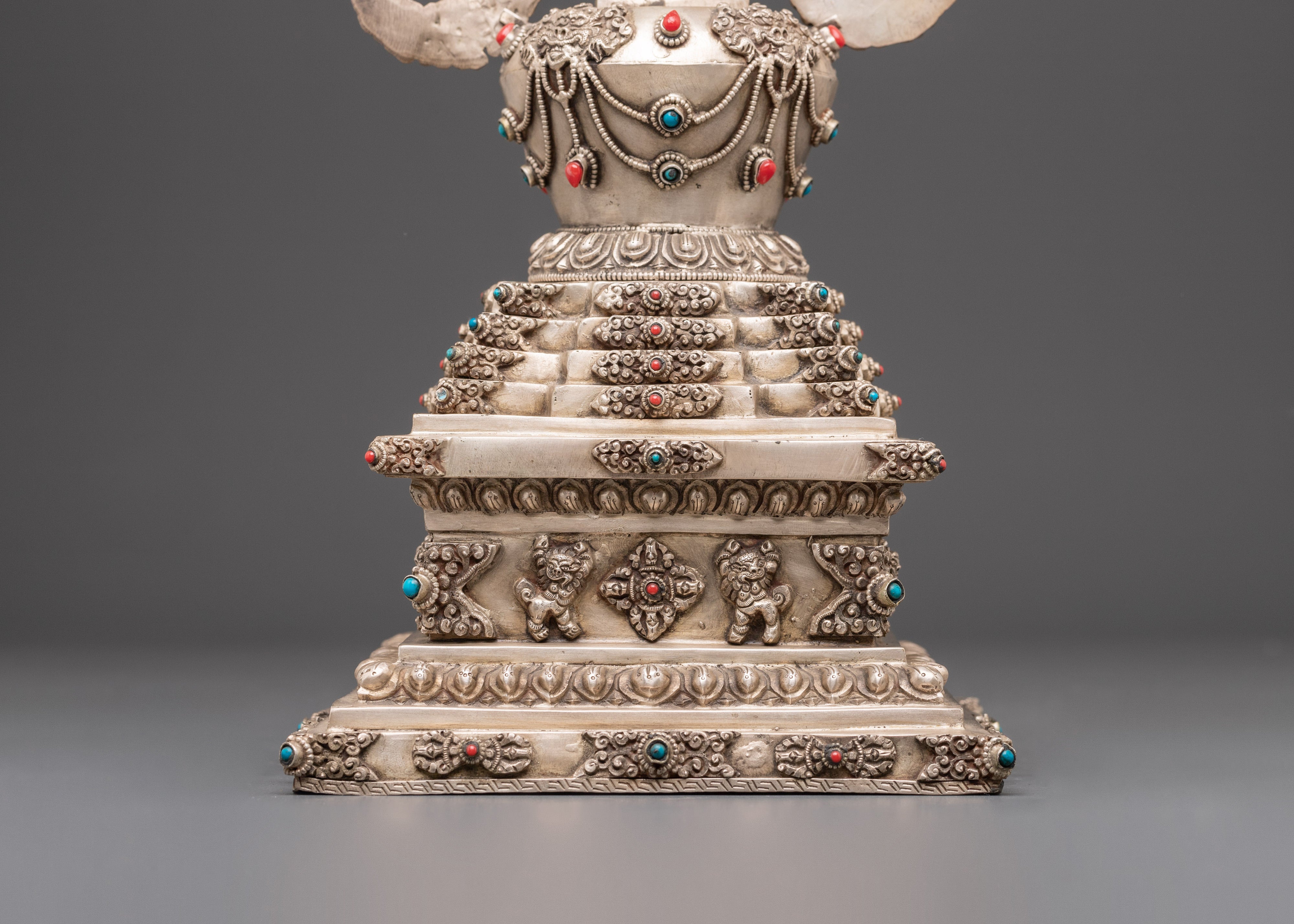Handmade Stupa for Buddhist Ritual | Symbol of Enlightenment
