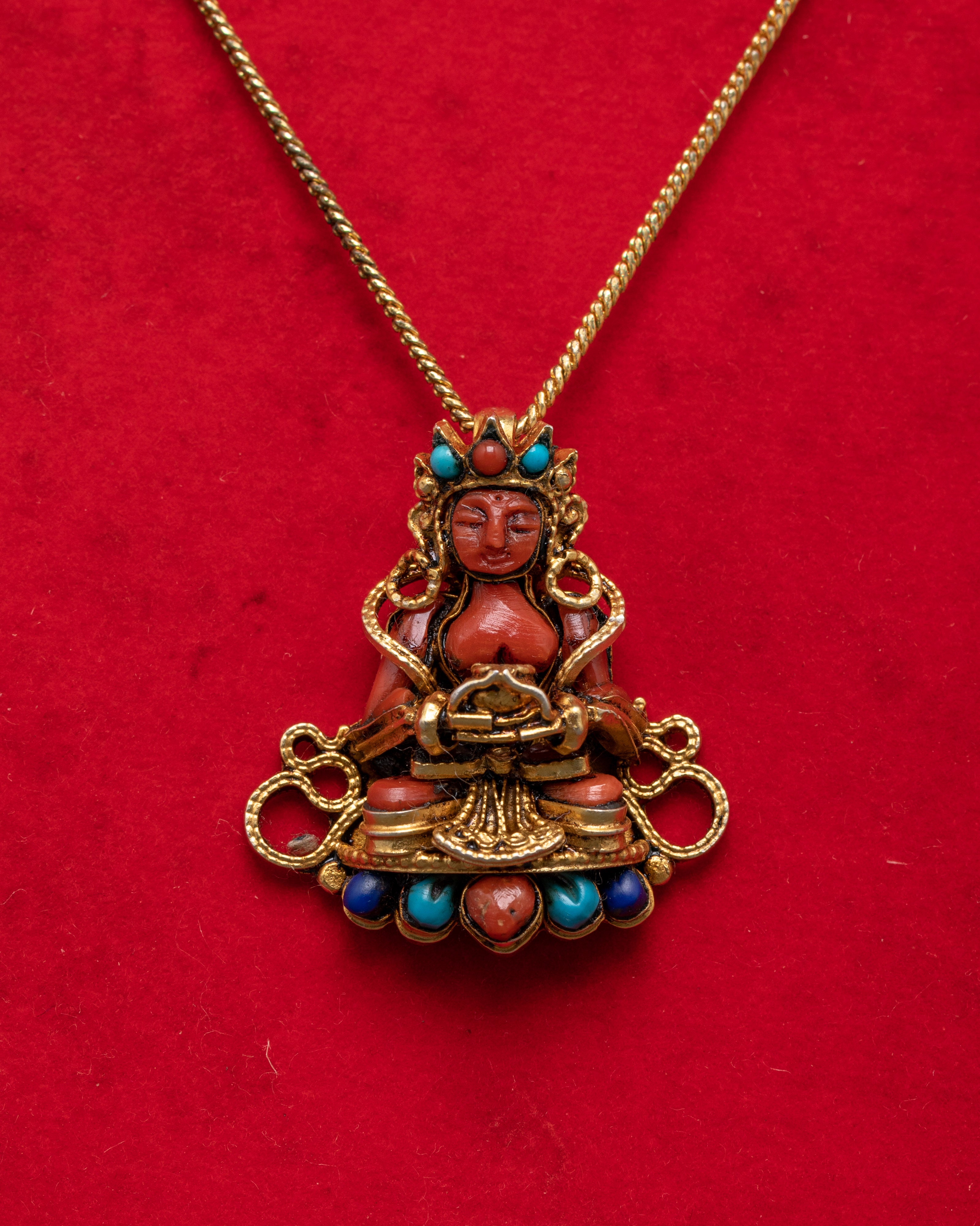 Amitabha Buddha Locket for Wisdom | Infinite Light and Life