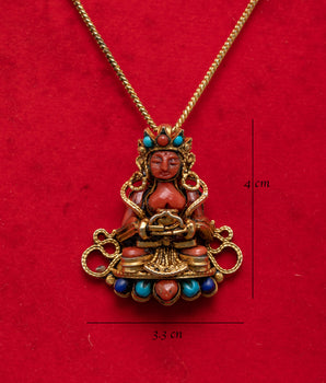 Amitabha Buddha Locket for Wisdom | Infinite Light and Life