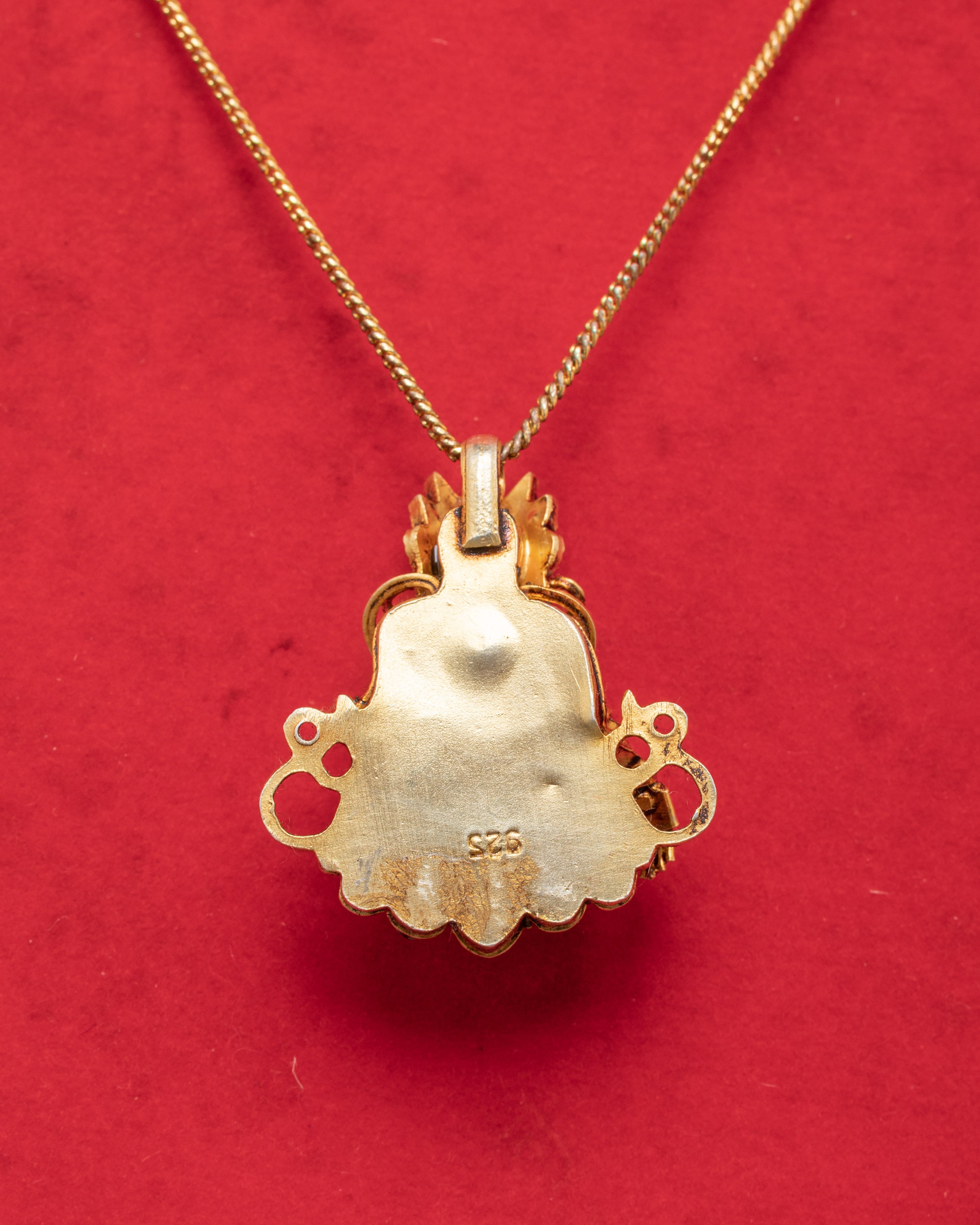 Crown Shakyamuni Buddha Locket | Perfect Gift for Mindfulness