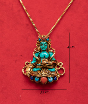 Crown Shakyamuni Buddha Locket | Perfect Gift for Mindfulness