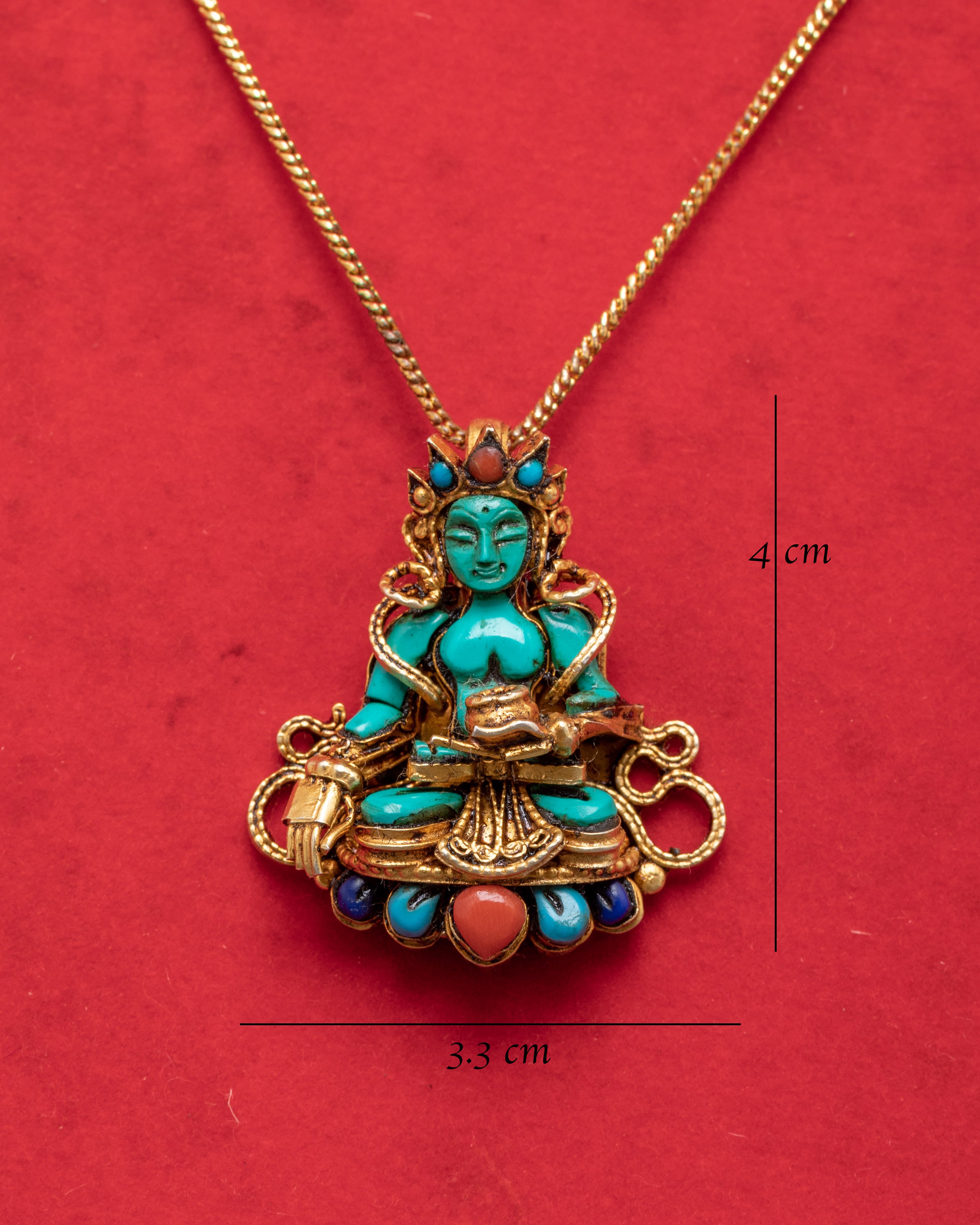 Crown Shakyamuni Buddha Locket | Perfect Gift for Mindfulness