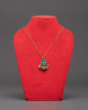 Crown Shakyamuni Buddha Locket | Perfect Gift for Mindfulness