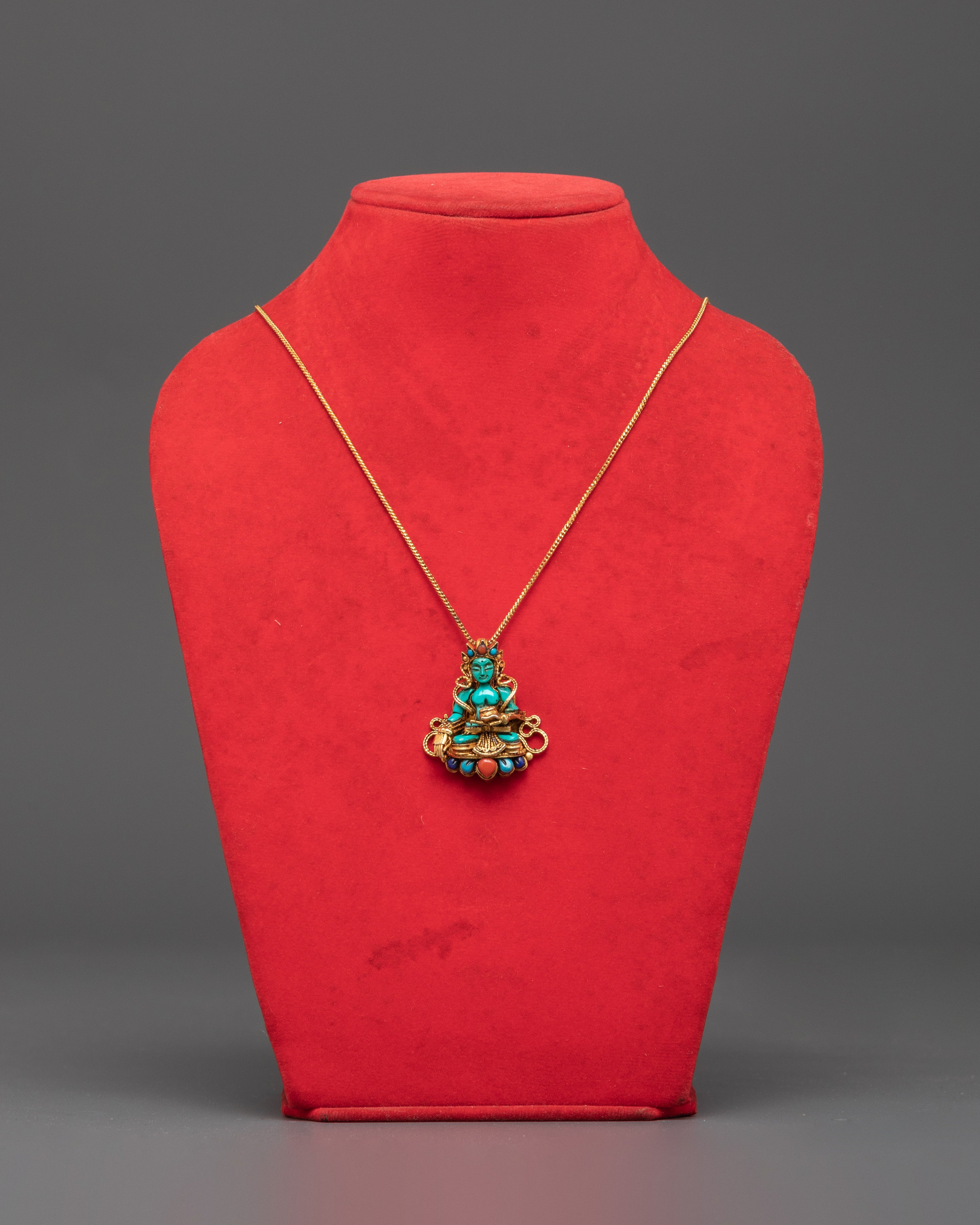 Crown Shakyamuni Buddha Locket | Perfect Gift for Mindfulness