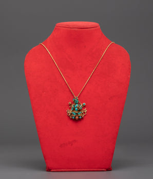 green-tara-locket-pendant