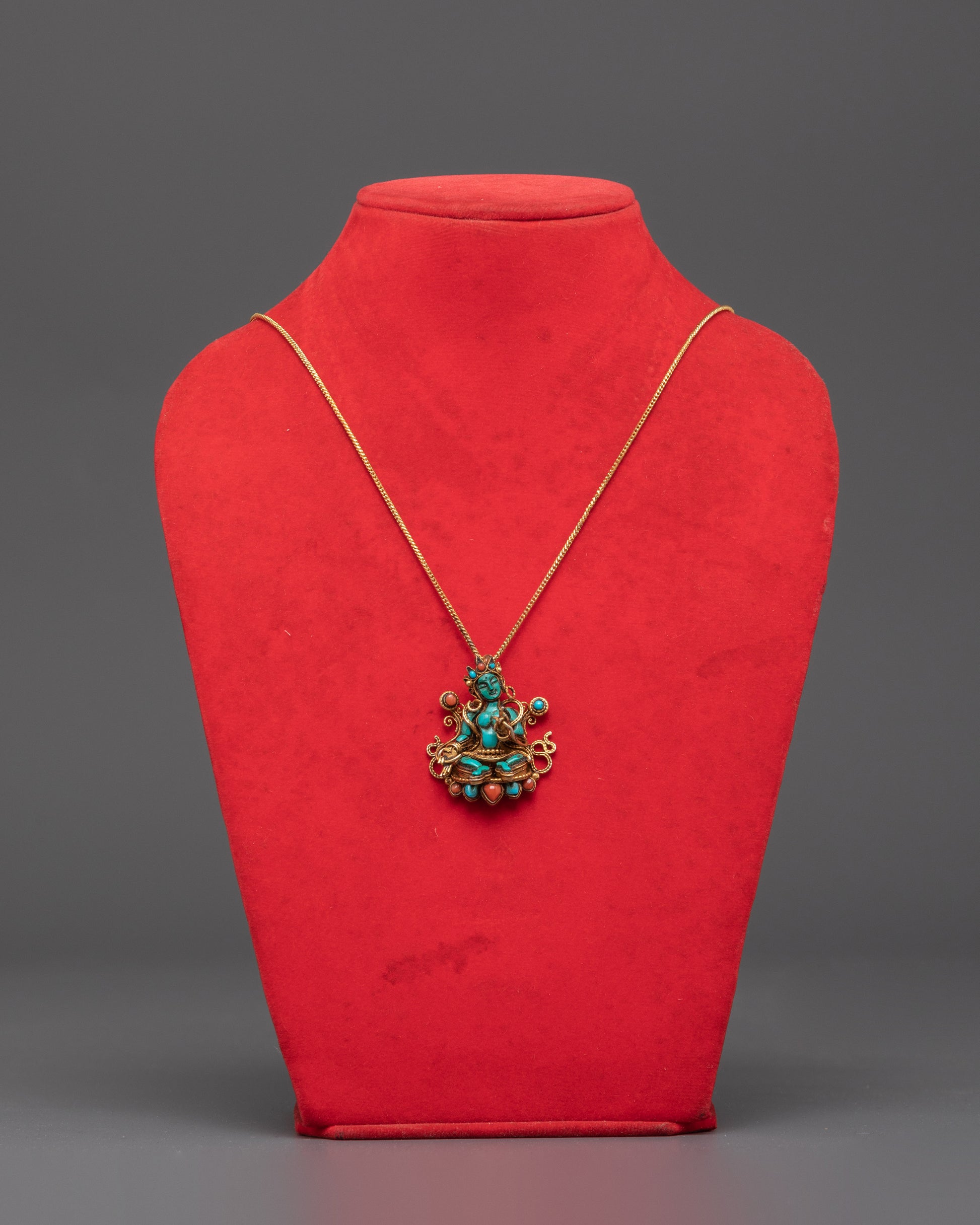green-tara-locket-pendant