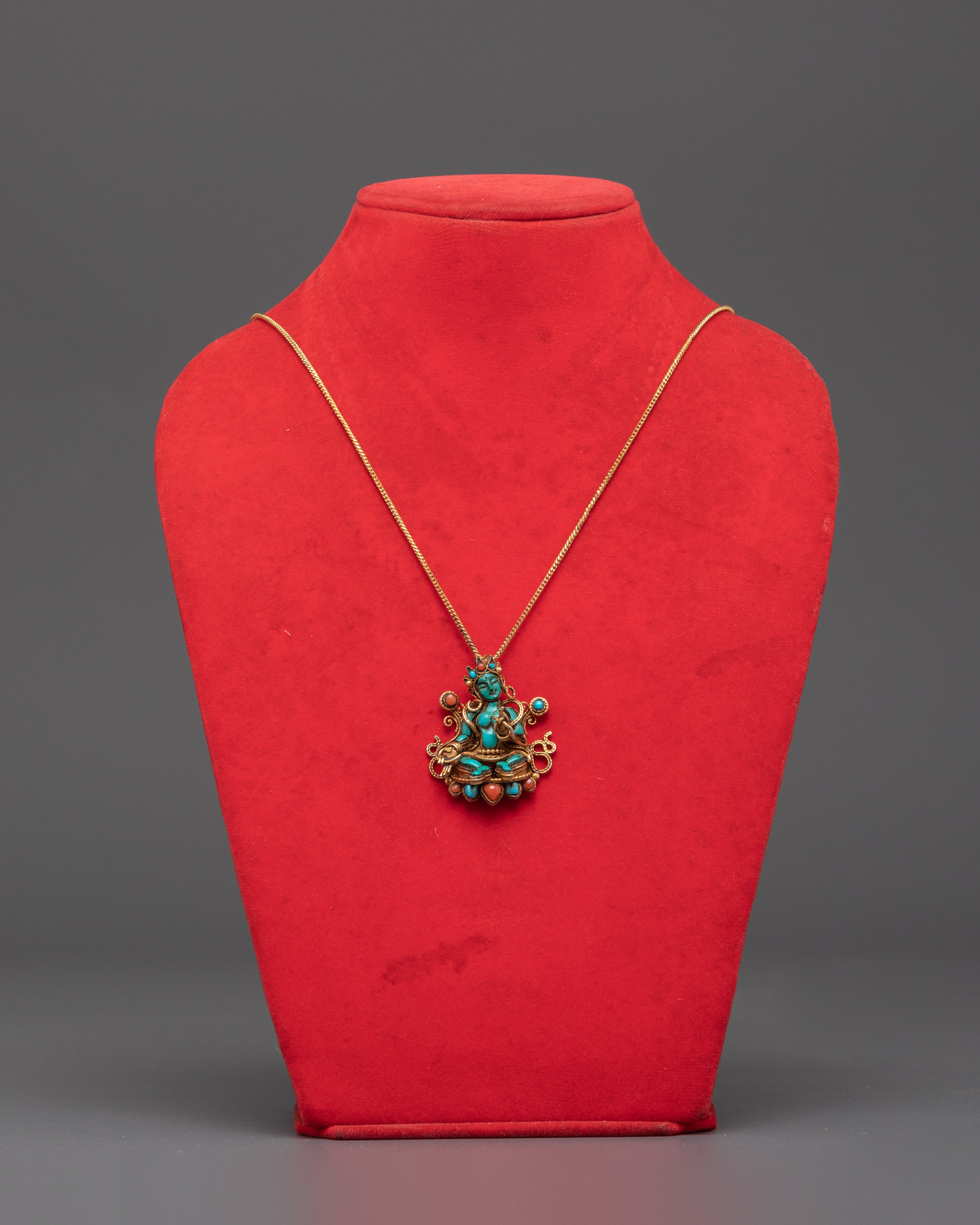 green-tara-locket-pendant