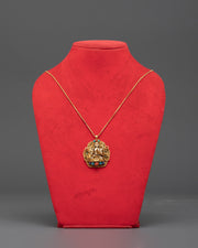 Sacred White Tara Deity Locket