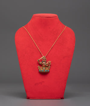 Handcrafted Tibetan Manjushri Locket
