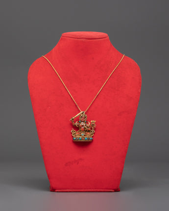Handcrafted Tibetan Manjushri Locket