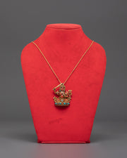 Handcrafted Tibetan Manjushri Locket